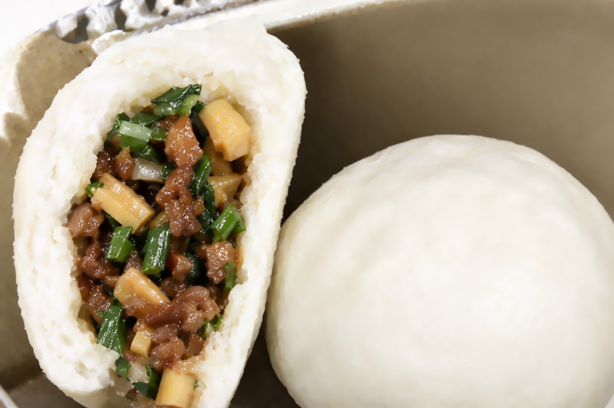 Bamboo Shoot & Minced Pork Bun