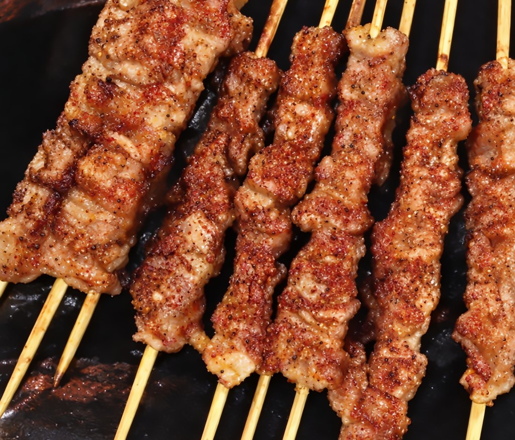 Beef Skewers (2 pcs) — Mr Zheng Noodle House